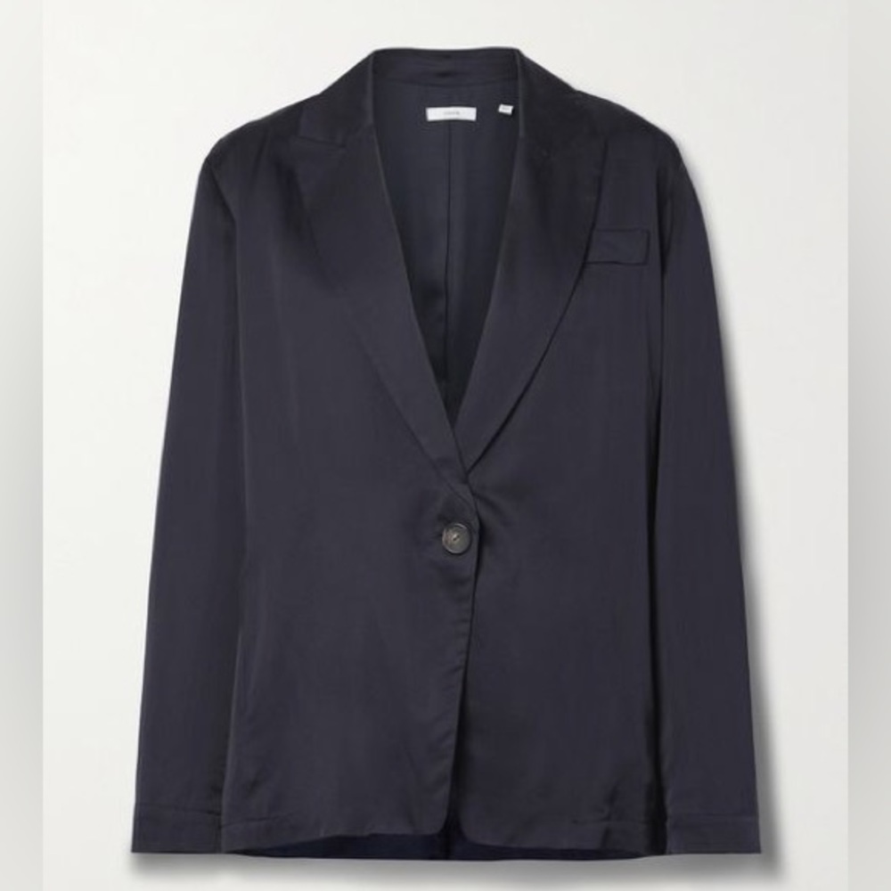 Vince Drapey Silk Blend Blazer